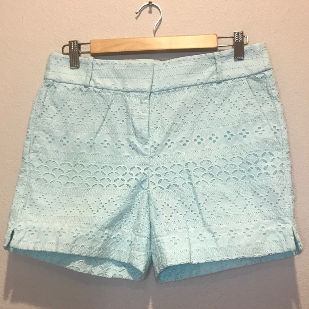 LOFT MINT GREEN SHORTS